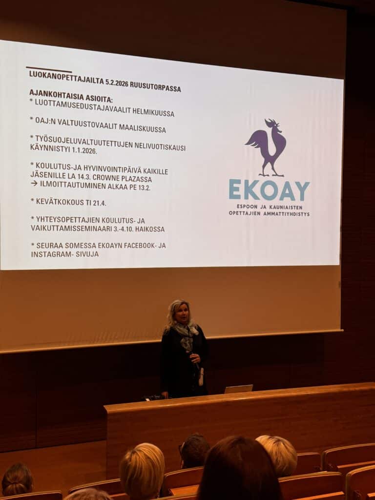 Luokanopettajailta 5.2.2026