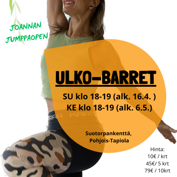 Ulko-Barre Pohjois-Tapiolassa 10x kortti 40€ (norm. 80€)